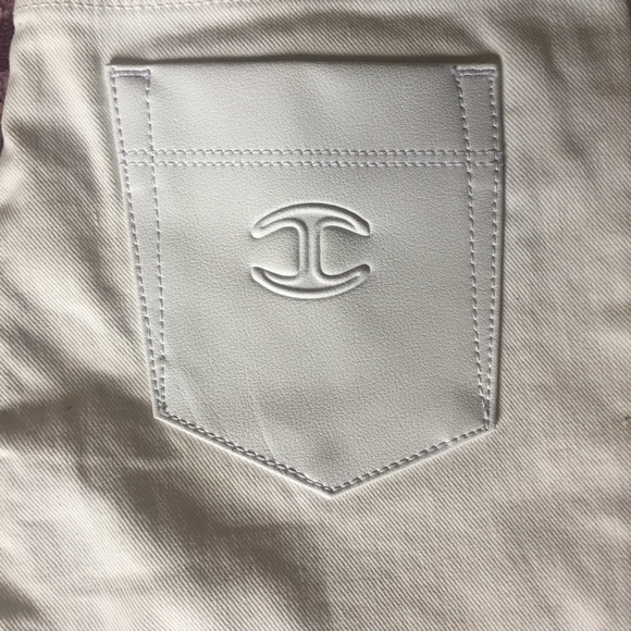 Just Cavalli White Straight Leg Jeans - Picture 4 of 6